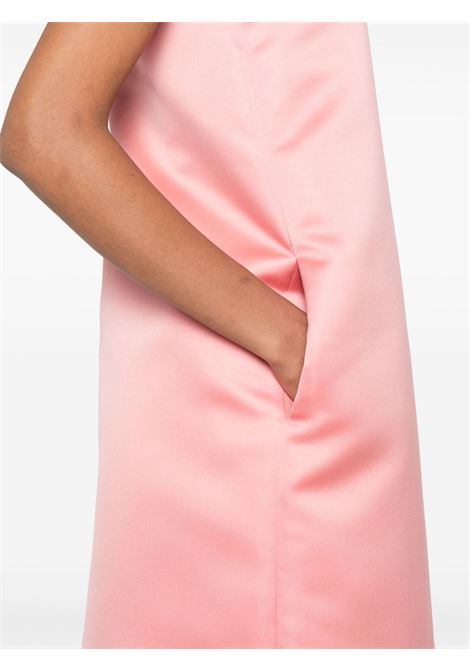 Pink satin wrap mini dress Philosophy di Lorenzo Serafini - women PHILOSOPHY DI LORENZO SERAFINI | 042071350224